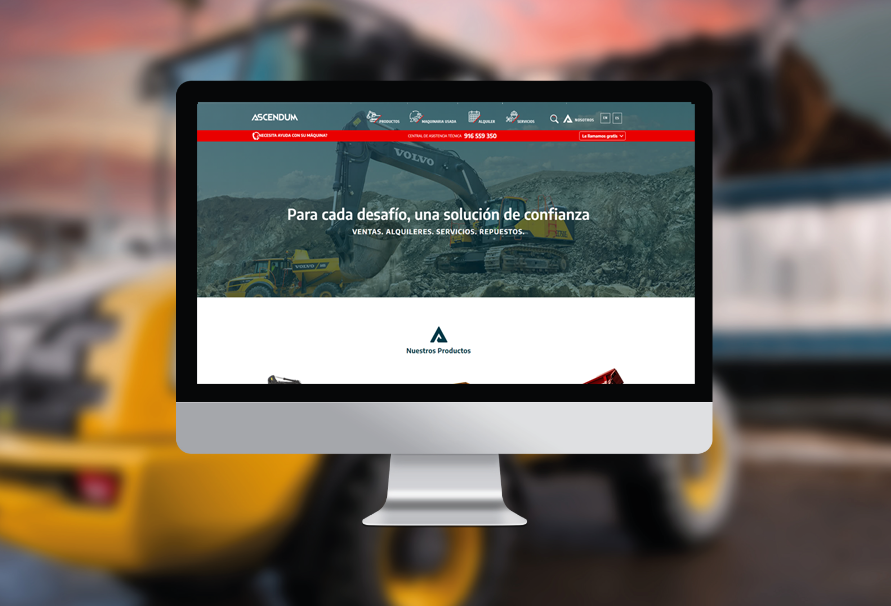 imgAscendum Maquinaria estrena nueva web