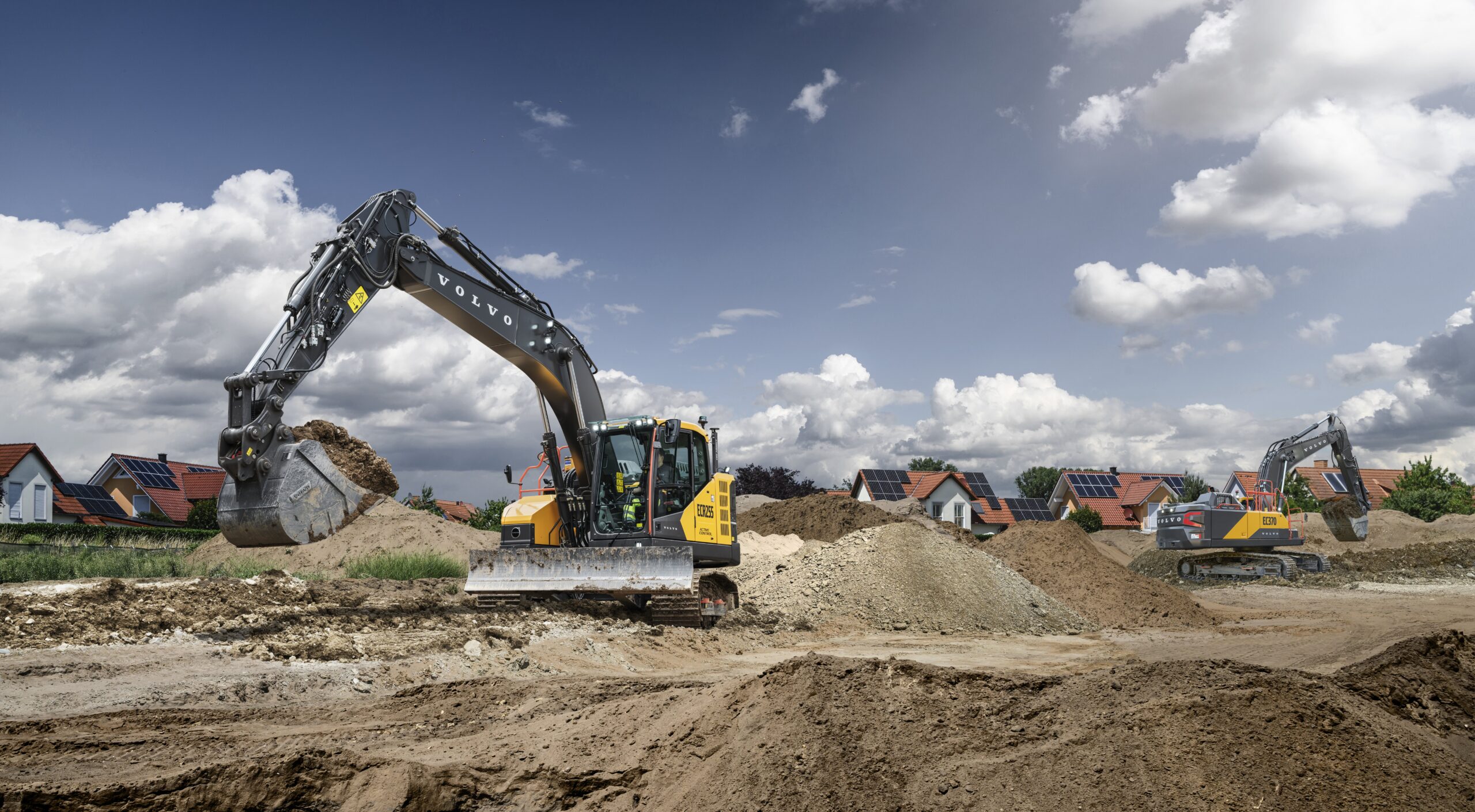 Las nuevas excavadoras Volvo de giro corto llegarán a España este año