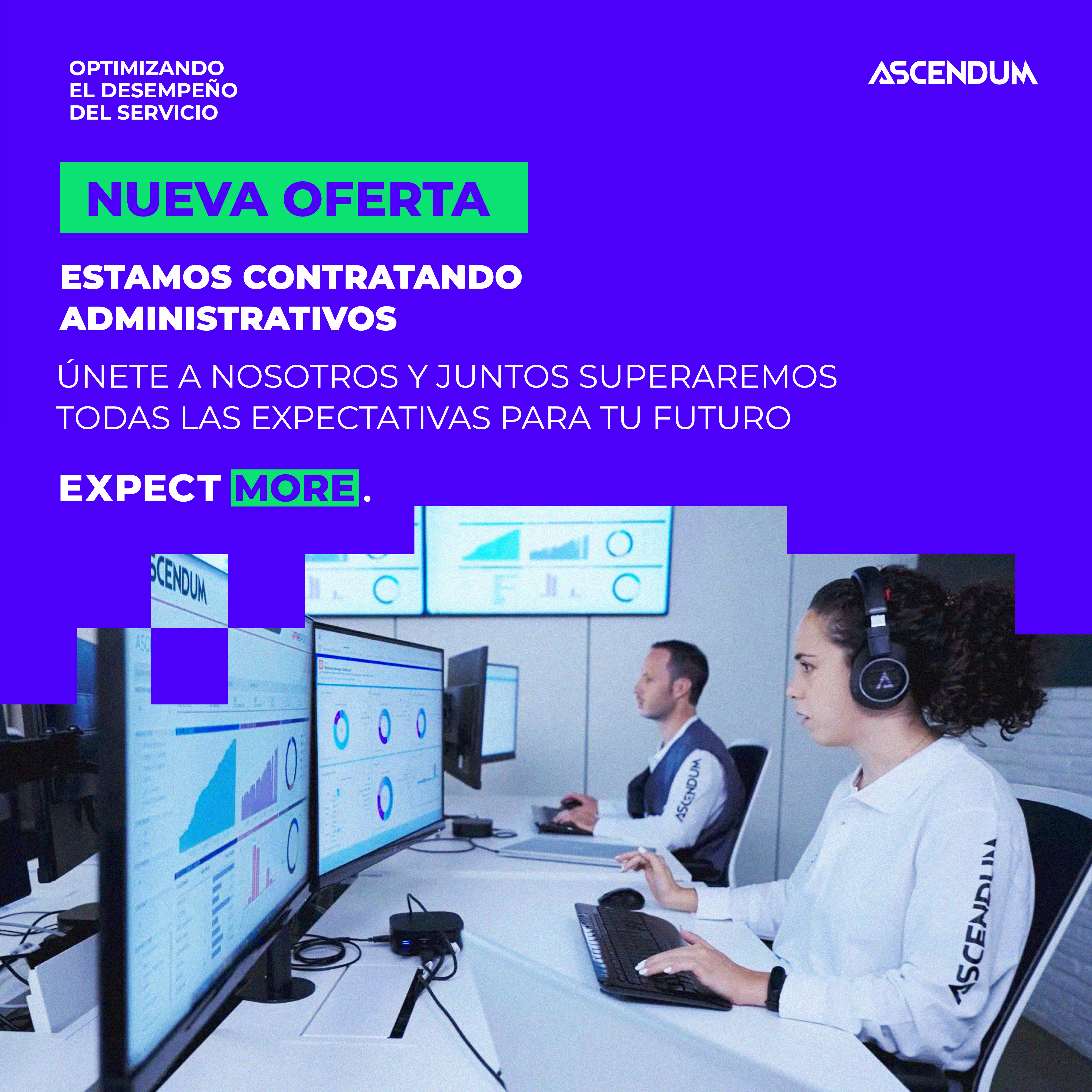 Plantilla Oferta Trabajo Administrativos